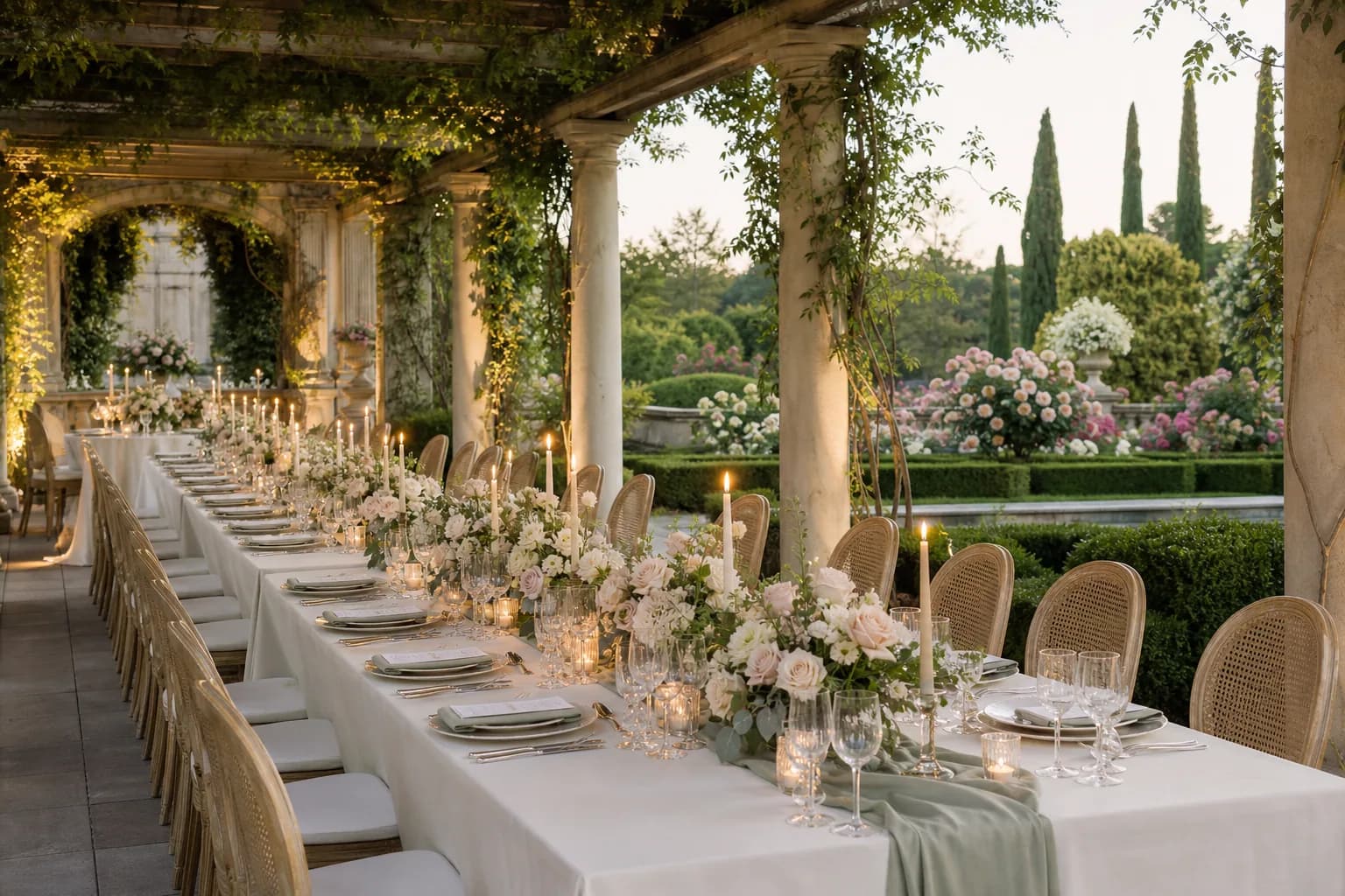 Rosewell House & Gardens — a Hall and Vine design study in the Garden & Estate Grounds style