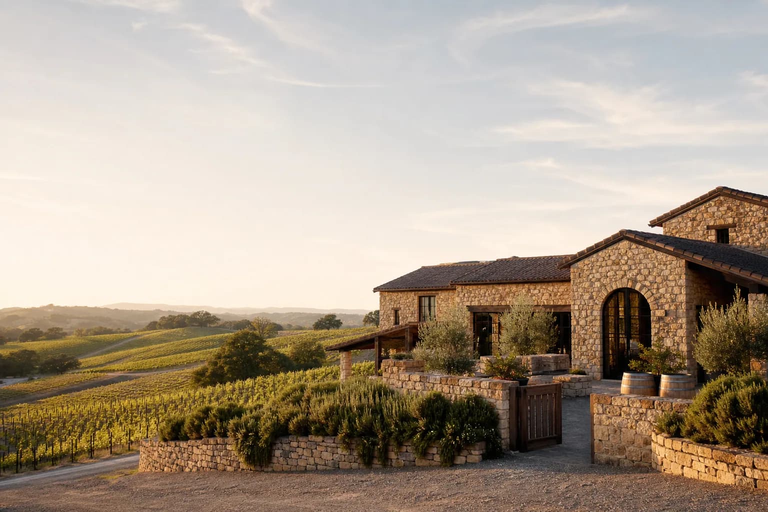 Stonebrook Estate Winery — a Hall and Vine design study in the Winery & Vineyard style